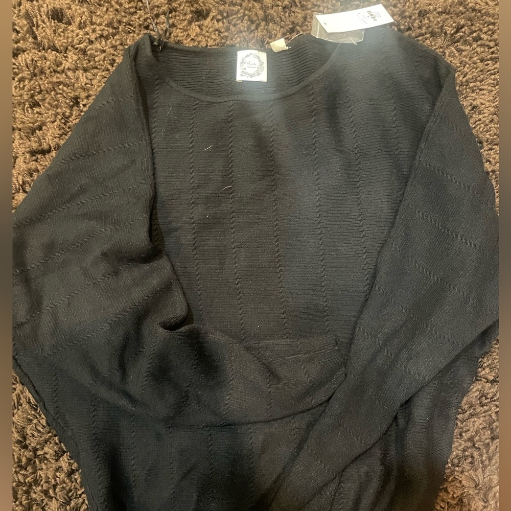 Black Oversized Sweater